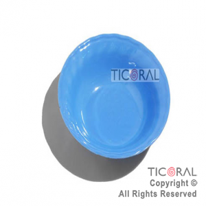 BOWL MELAMINA HS3128-3 CELESTE 15CMX4.5C x 6